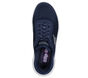 Skechers Slip-ins: GO WALK Flex - Grand Entry, BLEU MARINE / BLANC, large image number 2