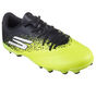 Skechers Razor 1.5 Academy FG, JAUNE / NOIR, large image number 4