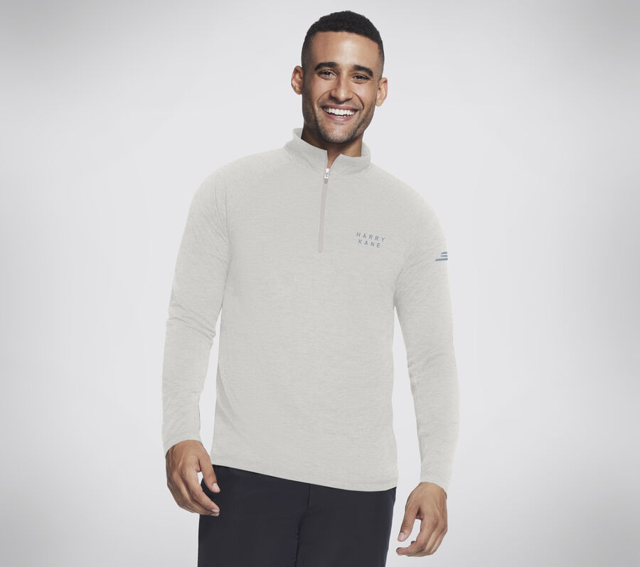 Kane 1/4 Zip, BIANCO / NATURALE, largeimage number 0