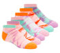 6 Pack Pastel Tie Dye Socks, MULTICOLORE, large image number 0
