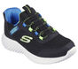 Skechers Slip-ins: Bounder - Brisk-Burst, NOIR / VERT-LIME, large image number 4