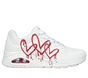 Skechers x JGoldcrown: Uno - Dripping In Love, BLANC / ROUGE, large image number 0