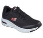 Skechers Arch Fit, NERO / ROSSO, large image number 5