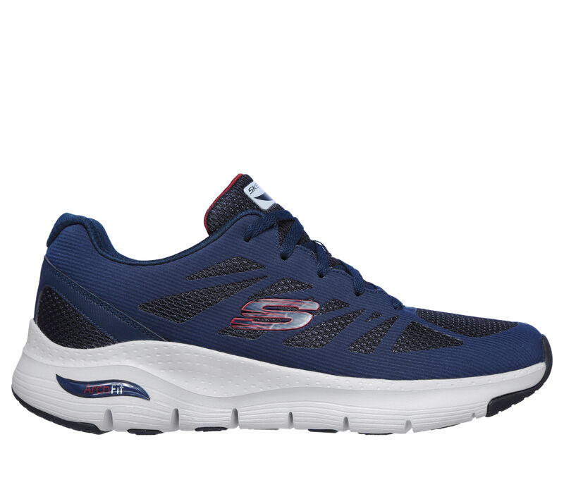 Skechers Arch Fit - Charge Back, BLAU / ROT, largeimage number 0