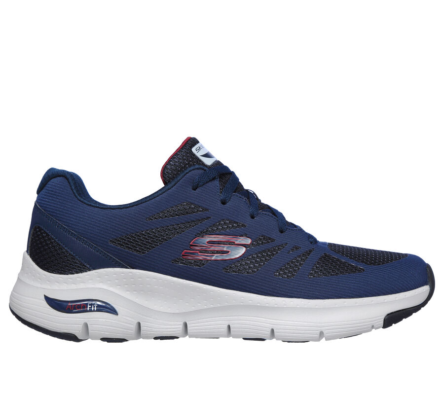 Skechers Arch Fit - Charge Back, BLEU MARINE / ROUGE, largeimage number 0