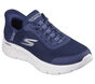 Skechers Slip-ins: GO WALK Flex - Grand Entry, BLU NAVY  / BIANCO, large image number 5