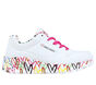 Skechers x JGoldcrown: Uno Lite - Lovely Luv, BIANCO /  MULTICOLORE, large image number 0