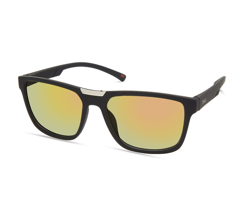Matte Wayfarer Sunglasses, NOIR, largeimage number 0