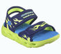 S-Lights: Thermo-Flash - Heat Tide, BLU NAVY / LIME, large image number 4