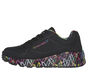 Skechers x JGoldcrown: Uno Lite - Lovely Luv, BLACK / MULTI, large image number 0