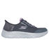 Skechers Slip-ins: GO WALK Flex - Clear Creek, GRAU / VIOLETT, swatch