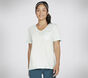 Diamond Wash Hatha V-Neck Pocket Tee, AQUA, large image number 0