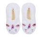 Plush Unicorn Slipper Socks - 1 Pack, BIANCO, large image number 0