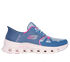 Skechers Slip-ins: Glide-Step Pro, BLAU / ROSA, swatch