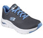 Skechers Arch Fit - Big Appeal, CARBONE / BLU, large image number 5