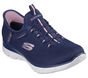 Skechers Slip-ins Waterproof: Summits - Best Choice, BLEU MARINE / CORAIL, large image number 4