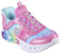 Skechers Slip-ins: Infinite Heart Lights, ROSE / MULTI, large image number 4