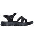 GO WALK FLEX Sandal - Sunshine, SCHWARZ, swatch