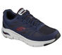 Skechers Arch Fit - Charge Back, BLEU MARINE / ROUGE, large image number 5