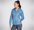 Skechers GOwalk Wear Everyday Puffer Jacket, BLU /  GRIGIO, swatch