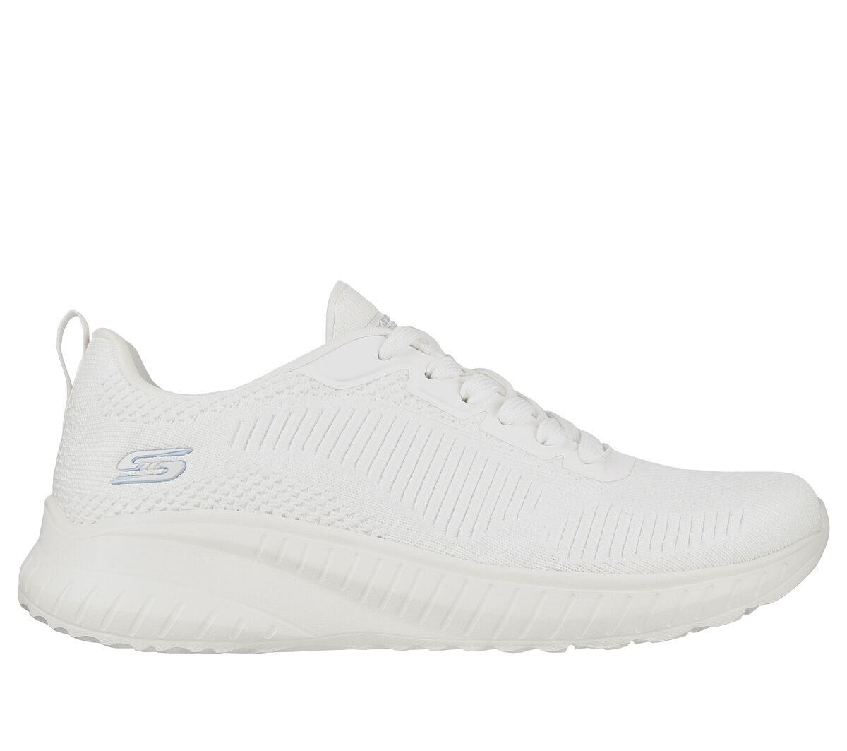 Skechers Bobs Squad Chaos OFWT Off white Womens trainers 117209