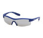 Matte Semi Wrap Sunglasses, BLU NAVY, large image number 0
