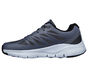 Skechers Arch Fit - Charge Back, GRIS ANTHRACITE / NOIR, large image number 4