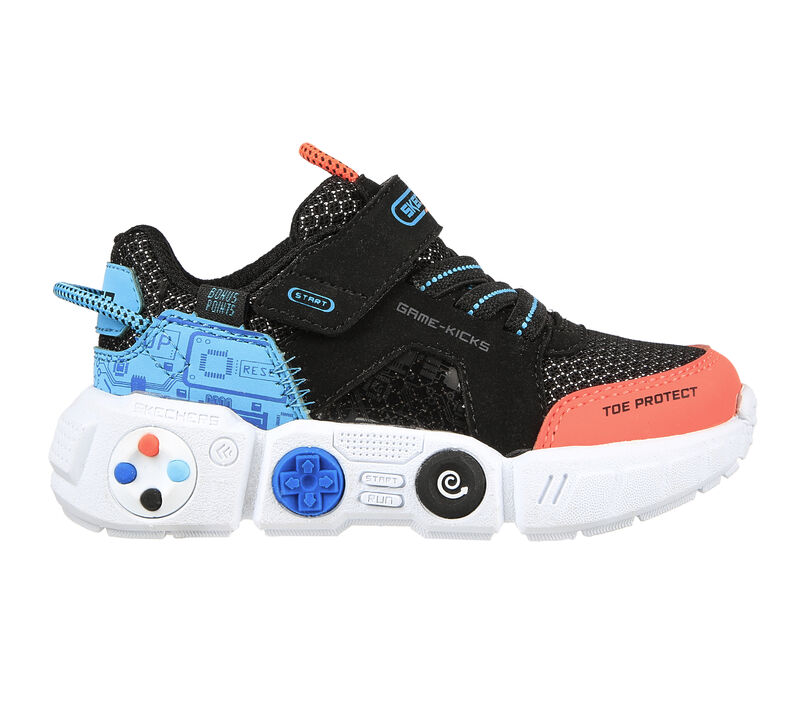 Game Kicks: Lil Gametronix, NERO / MULTICOLORE, largeimage number 0