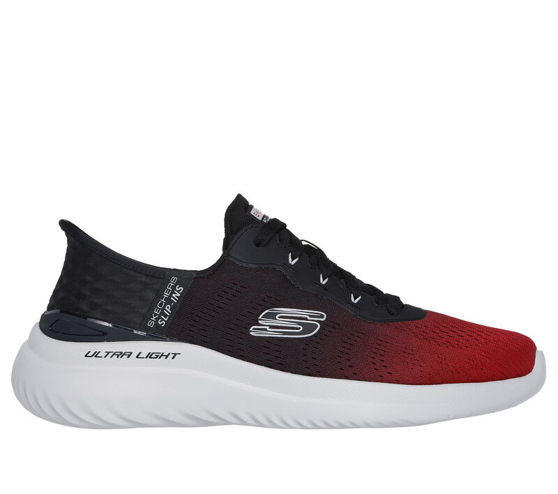 Skechers Slip-ins: Bounder 2.0 - Tellem, NERO / ROSSO, largeimage number 0