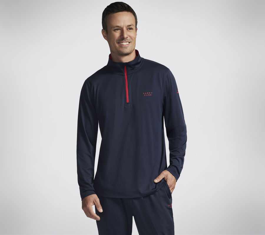 Kane 1/4 Zip, BLEU MARINE, largeimage number 0