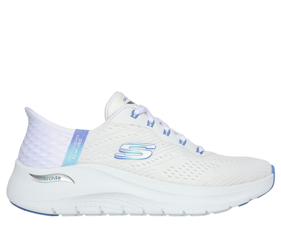 Skechers Slip-ins: Arch Fit 2.0 - Easy Chic, BLANC / BLEU, largeimage number 0