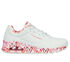 Skechers x JGoldcrown: Uno - Loving Love, BIANCO / ROSSO / ROSA, swatch