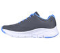 Skechers Arch Fit - Big Appeal, CARBONE / BLU, large image number 4