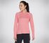 GODRI SWIFT Hooded Long Sleeve, ROSSO /  ROSA, swatch