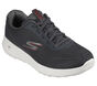 Skechers GO WALK Max - Midshore, GRIS ANTHRACITE / ROUGE, large image number 4
