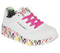 Skechers x JGoldcrown: Uno Lite - Lovely Luv, BIANCO /  MULTICOLORE, large image number 4