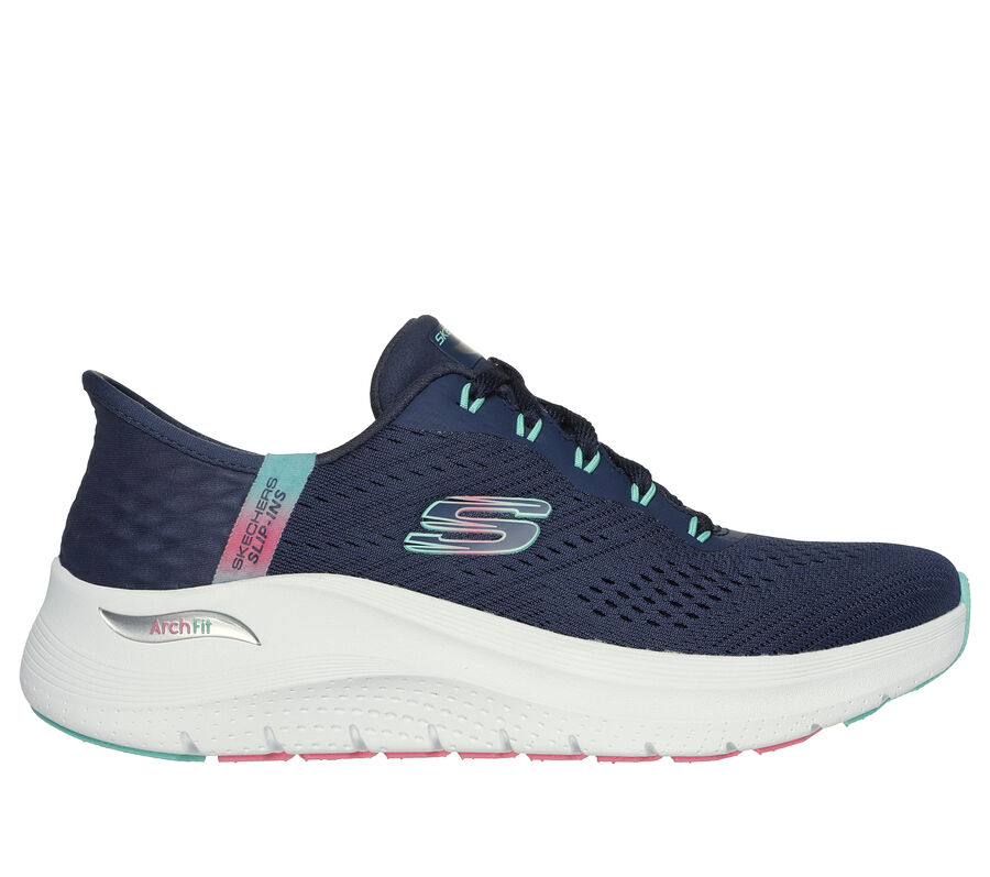 Skechers Slip-ins: Arch Fit 2.0 - Easy Chic, BLEU MARINE / TURQUOISE, largeimage number 0