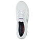 Skechers Arch Fit Refine, BLANC / BLEU MARINE, large image number 2