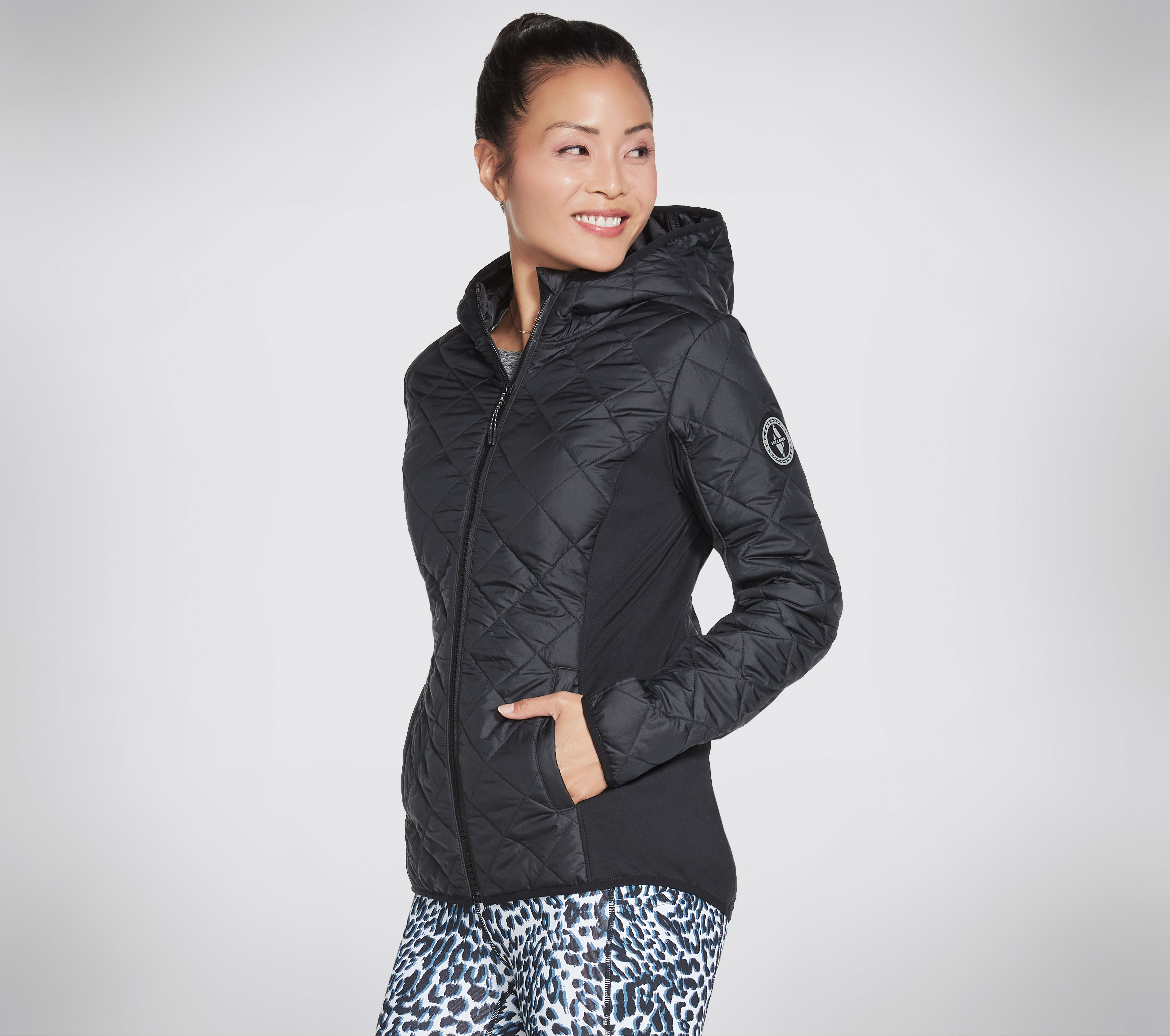 Skechers GOwalk Midnight Puffer Jacket